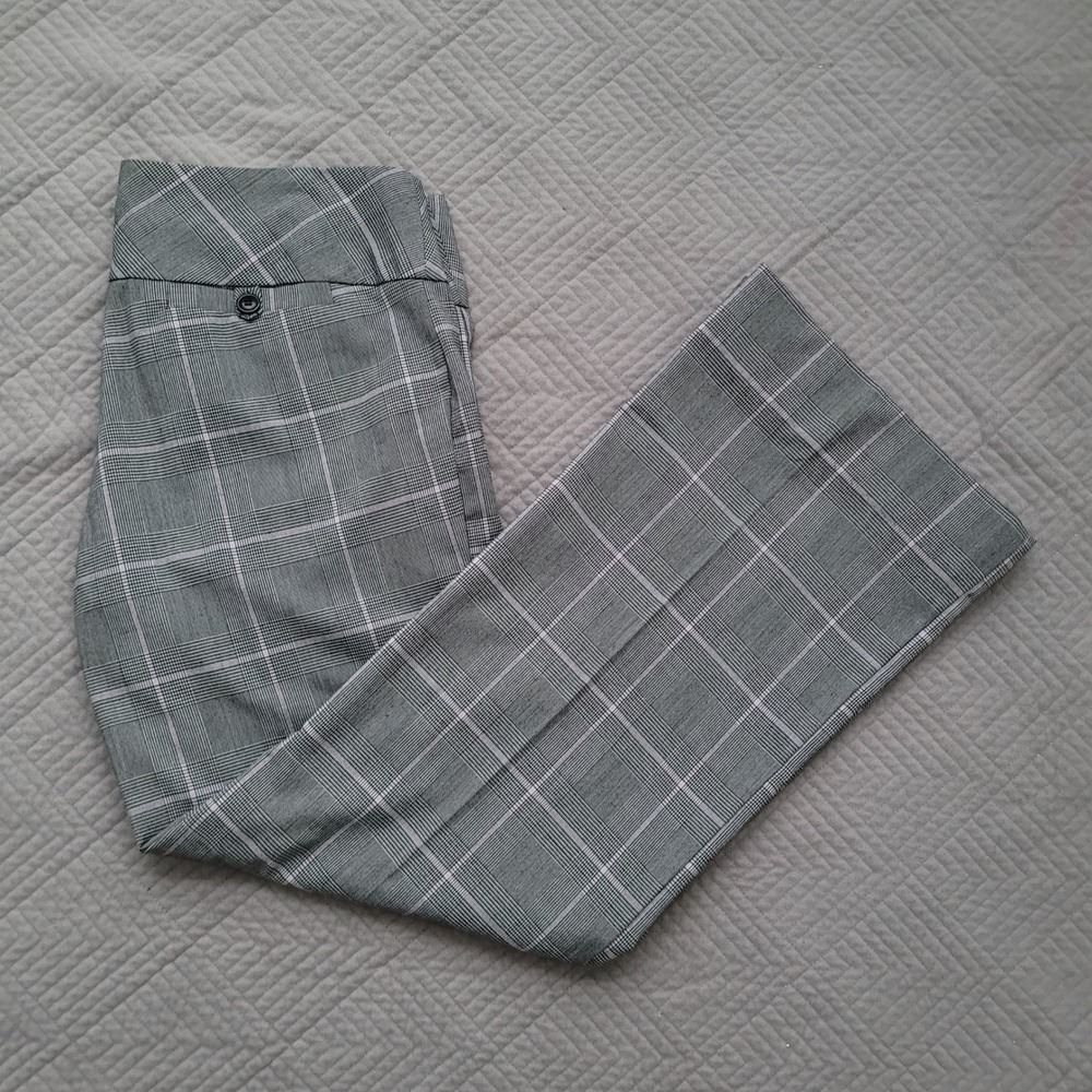 Vintage Y2K Candie's low rise slacks plaid houndstooth office academia‎ preppy